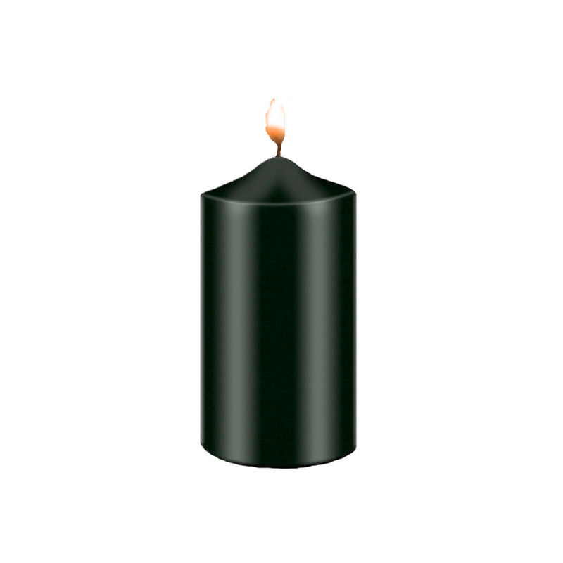Black, candle dye