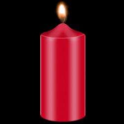 Red, candle dye