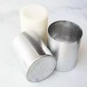 Candle mold, aluminium, cylinder, 100x115mm
