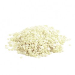 Beeswax, white, refined, hard