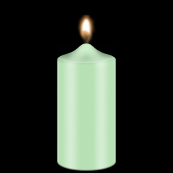 Light green, candle dye