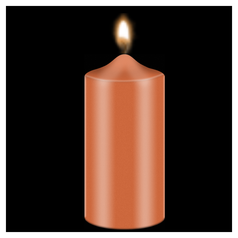 Orange, candle dye