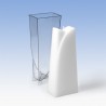 Candle mold, polycarbonate, sails, 77x44x190mm
