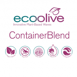 Olive wax for container candles, ecoolive ContainerBlend