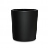 Candle container, AGNI, 180ml, black matt