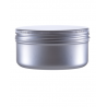 Container with lid, aluminium, 100 ml, silver