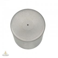 Candle mold, aluminium, cylinder, 100x115mm