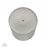 Candle mold, aluminium, cylinder, 100x115mm