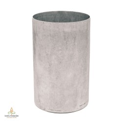 Candle mold Cylinder, aluminium, 100x165mm, USED