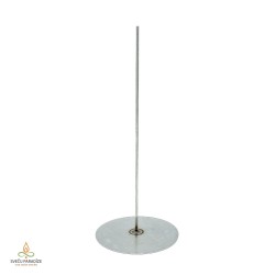 Форма для свечи со штифтом, алюминий, цилиндр, 100x240мм, ПОДЕРЖАННЫЙ