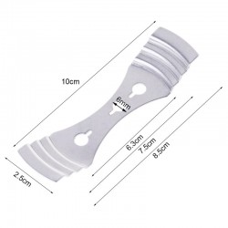 Wick holder, metal, 10cm