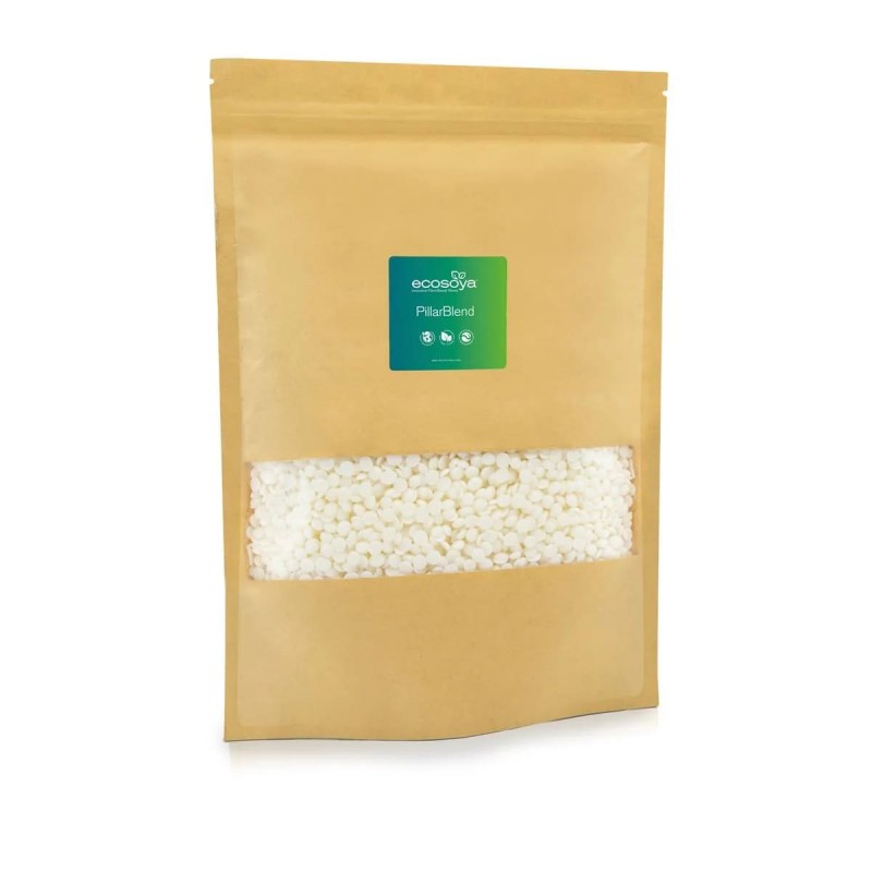 Soy wax for pillar candles, EcoSoya PillarBlend