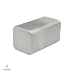 Candle mold, with removable wick pin, square, 55x105mm