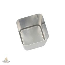 Candle mold, with removable wick pin, square, 55x105mm