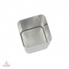Candle mold, with removable wick pin, square, 55x105mm