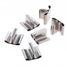 Wick sustainer for wood wicks, square