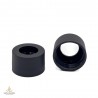Cap for reed diffuser bottle with opening for reeds, 24/410, black