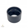 Cap for reed diffuser bottle with opening for reeds, 24/410, black
