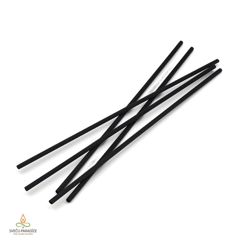 Палочка для диффузора, натуральное ротанговое волокно, 30 см, черная