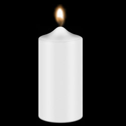 White, candle dye