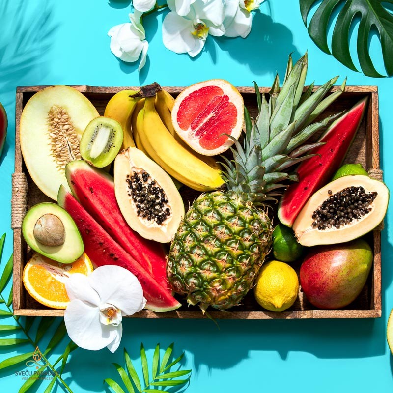 Exotic fruits, fragrance oil