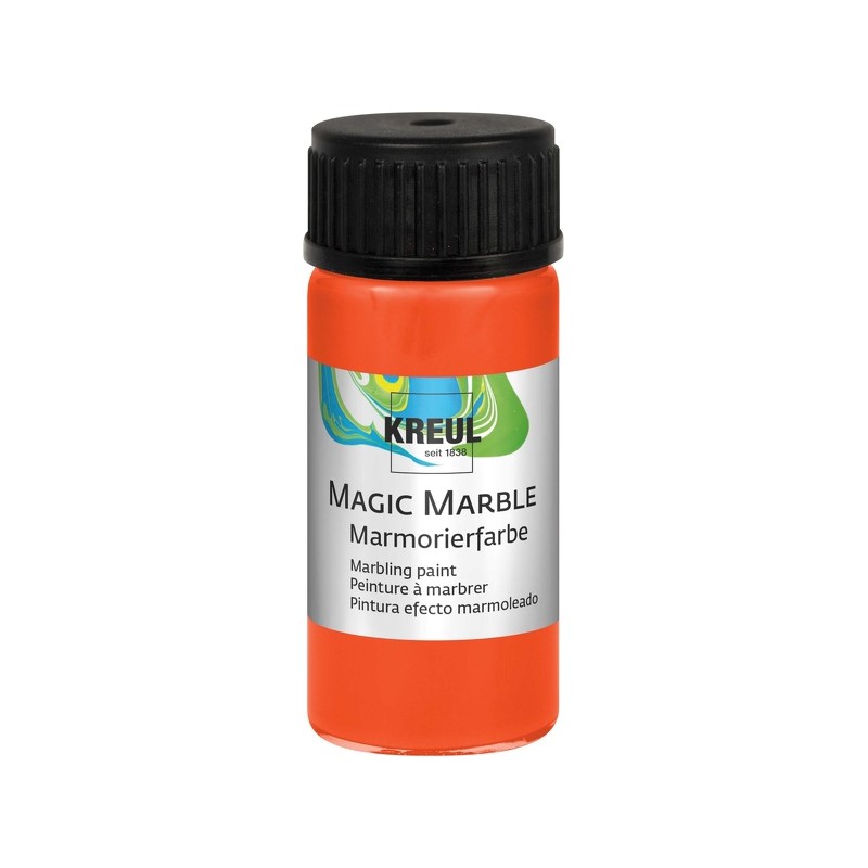 Orange, marbling paint, 20ml