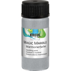 Silver, marbling paint, 20ml