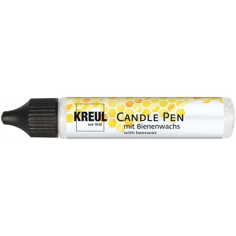 Glitter silver, candle coloring pen, 29ml