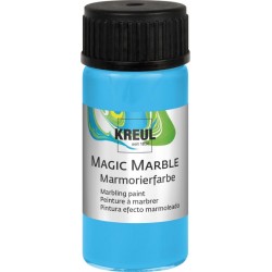 Light blue, marbling paint,...