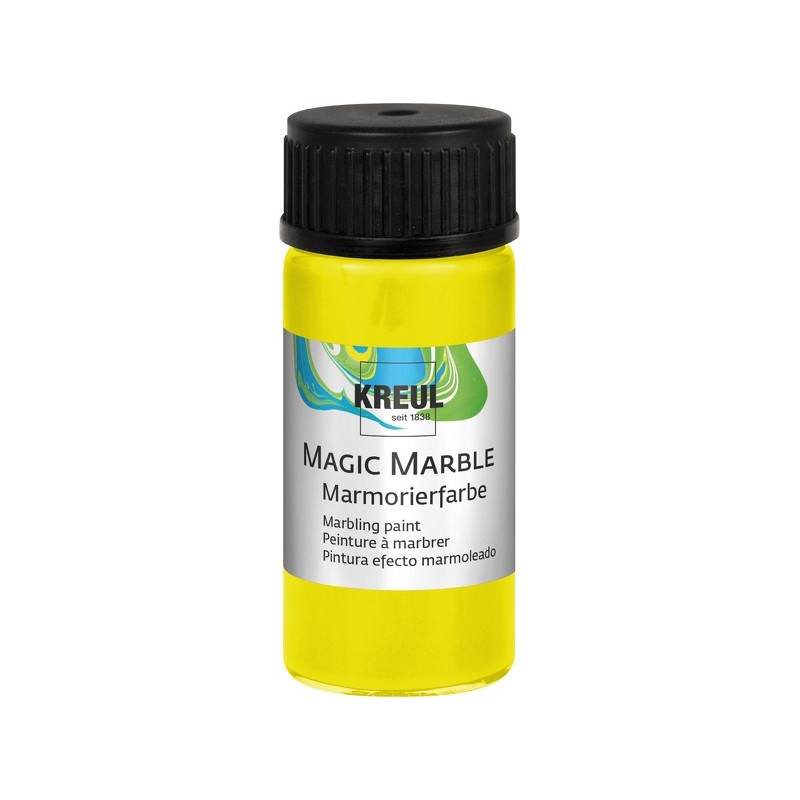 Neon yellow, marbling paint, 20ml