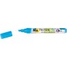 Light blue, acrylic paint marker