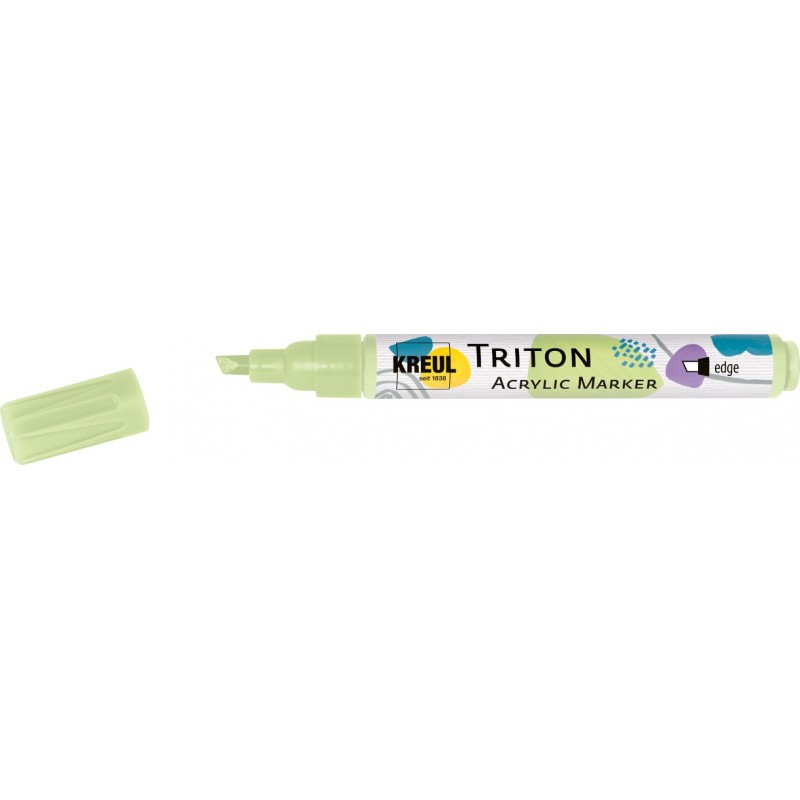 Light green, acrylic paint marker