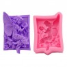Soap mould Flower Fairy, silicone, 80x55x20mm