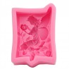 Soap mould Flower Fairy, silicone, 80x55x20mm