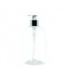 Bottle with pump, PET, 28/410, 500 ml