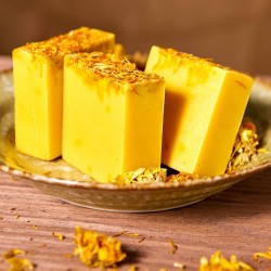 Желтый, краситель для мыла, немигрирующий