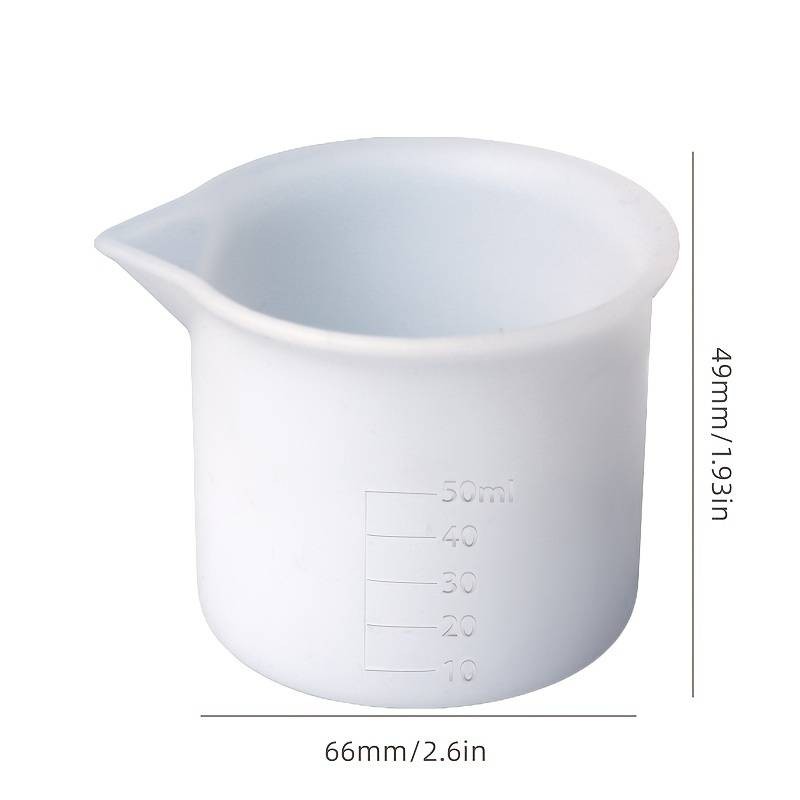 Graduated measuring jug, silicone, 50ml