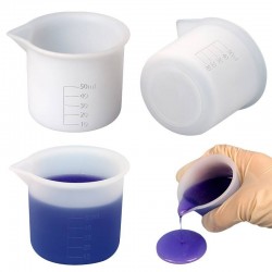 Graduated measuring jug, silicone, 50ml