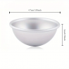 Bath ball mould, aluminium, 47mm