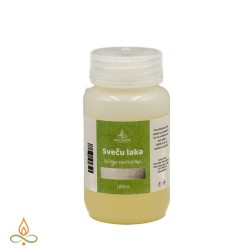 Candle varnish, transparent, glossy