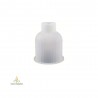 Epoxy and plaster bowl mould Bowl with neck, silicone, 82x96mm