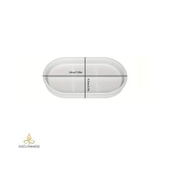 Форма для чаши из эпоксидной смолы и гипса Поддон, силикон, 180x95 мм