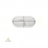 Epoxy and plaster bowl mould Pallet, silicone, 180x95mm
