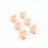 Mould for floating candles, Hearts (6), polycarbonate, 50mm