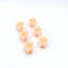 Floating Candle Holder, Flowers (6), polycarbonate, 50mm
