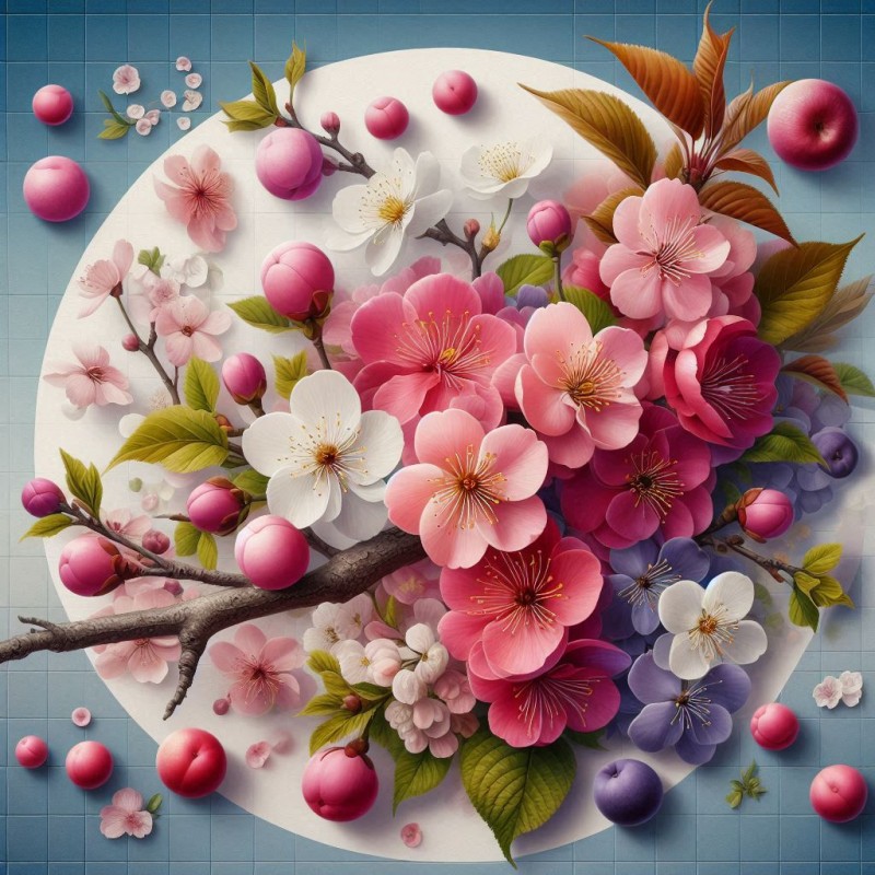 Cherry blossom and plum, fragrance oil