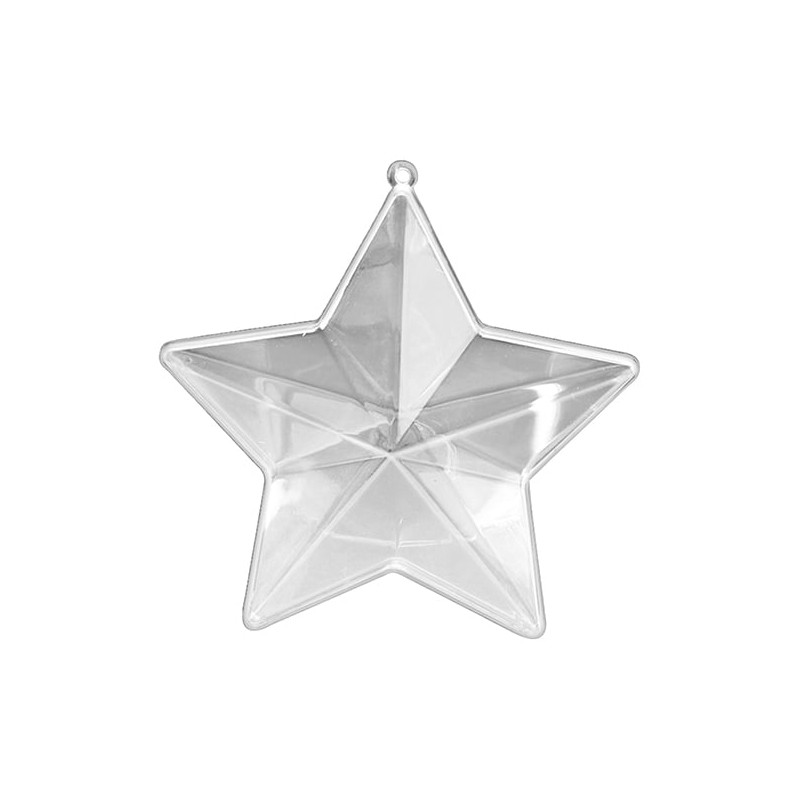 Bath ball mould Star, polycarbonate, 80mm