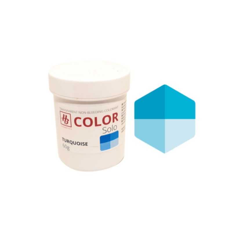 Turquoise, soap colour, non-bleeding, paste, 60g