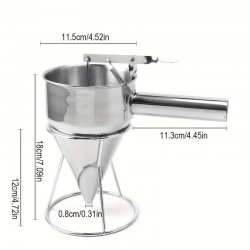 Dispenser for filling wax or soap base