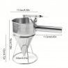 Dispenser for filling wax or soap base
